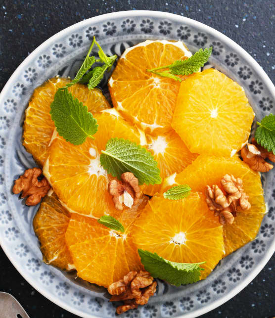 Salade à l'orange et cannelle