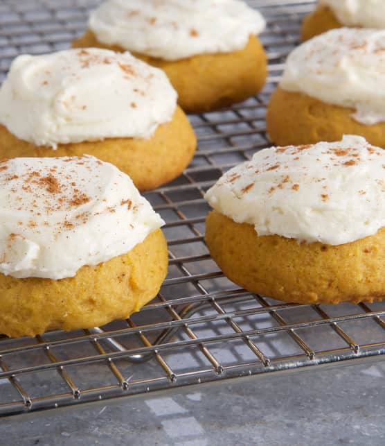 Gâteaux-biscuits aux épices à la citrouille