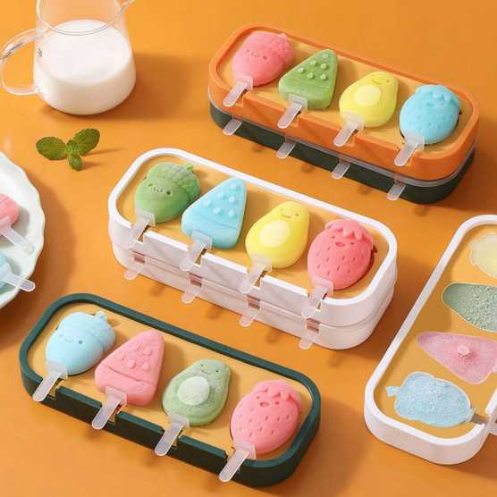 Moules à Glaces Core Ice Pop 6 Pockets + Livre De Recettes POPS! - NEUF