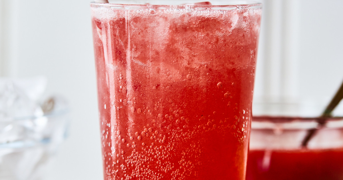 Soda à la fraise
