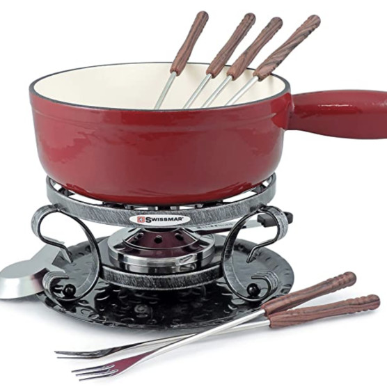 Support De Casserole En Alliage – Résistant à Haute Température, Pour Fondue, Thé Chaud, Lait, Marmite (16 X 16 X 8 Cm, Noir)